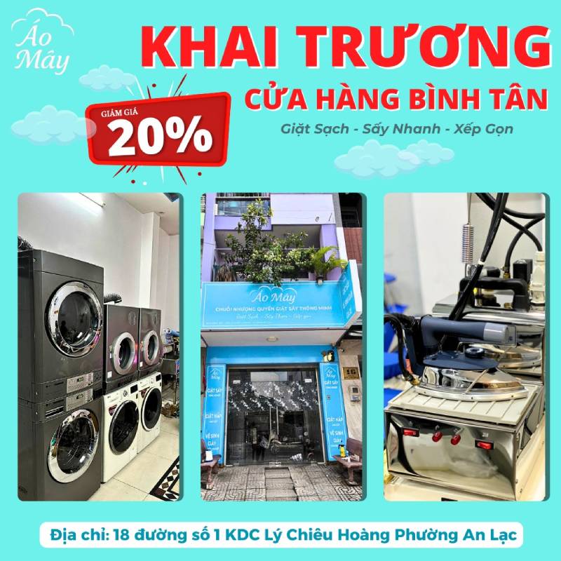 Chi phí mở tiệm giặt ủi còn ảnh hưởng bởi nhiều loại chi phí phát sinh