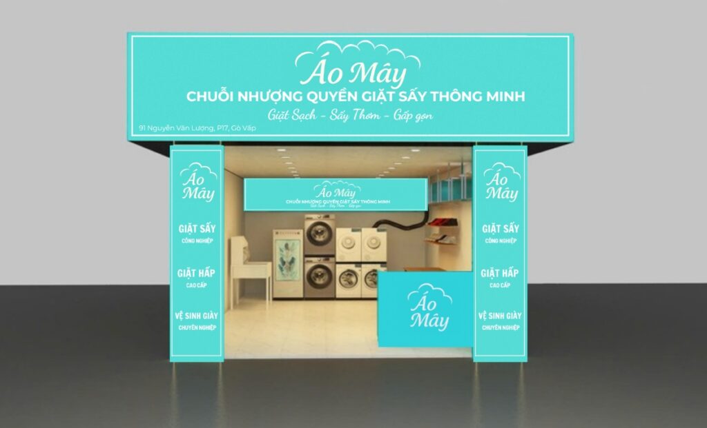 Mô hình giặt sấy thông minh đang thay thế dần dịch vụ truyền thống