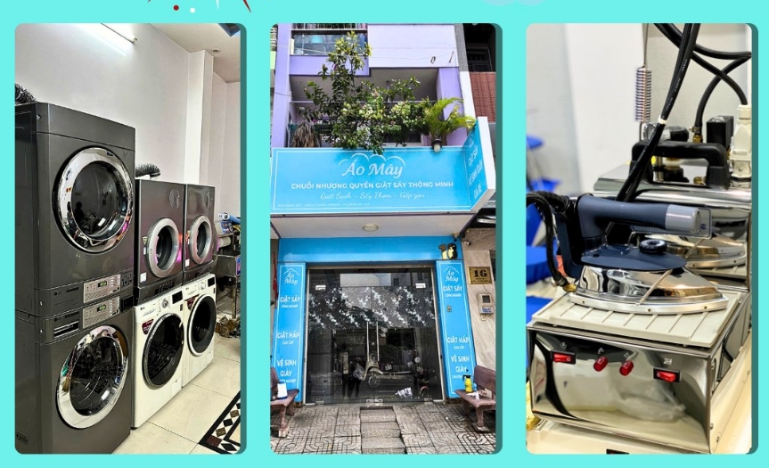 Mô hình giặt sấy vừa có lợi cho chủ đầu tư vừa phục vụ tốt khách hàng