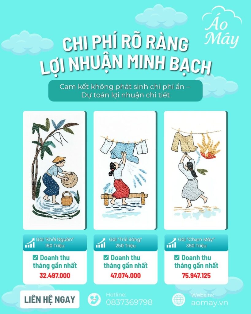 Nhượng quyền giặt sấy chi phí hợp lý phù hợp cho nhà đầu tư mới