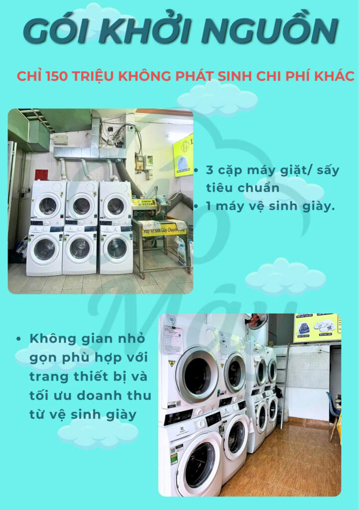 Gói nhượng quyền giặt sấy “Khởi Nguồn”