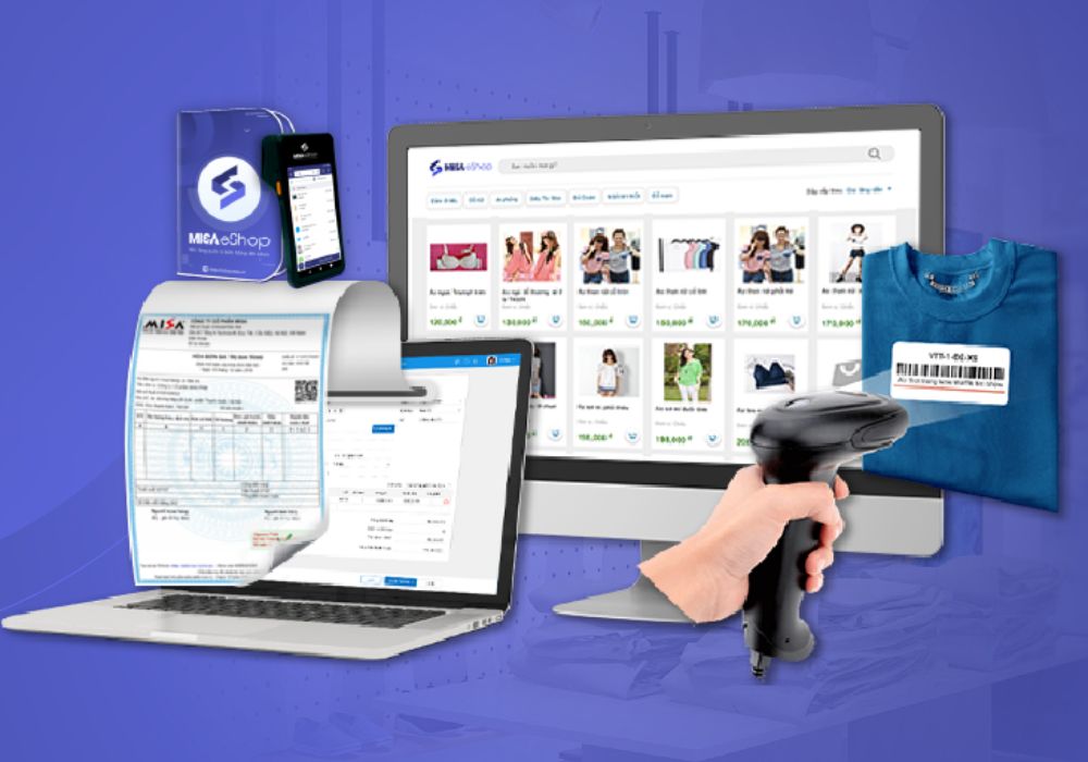 MISA eShop giúp chủ tiệm theo dõi hiệu quả hoạt động theo từng loại dịch vụ