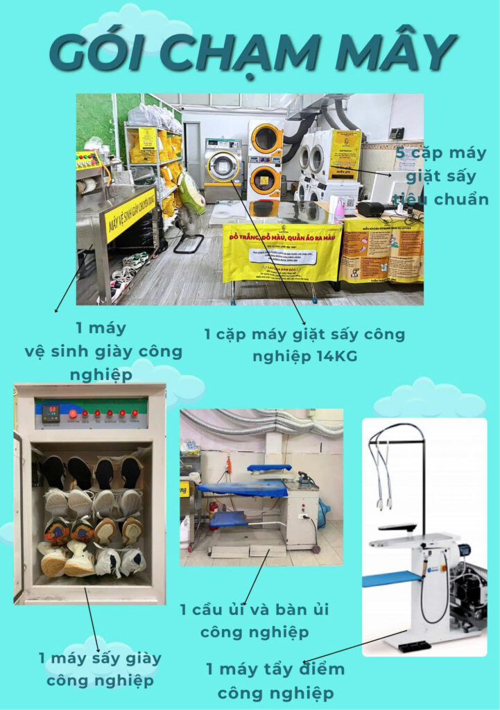 Áo Mây là mô hình nhượng quyền giặt sấy chuyên nghiệp, uy tín hiện nay