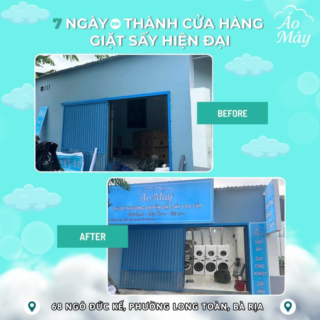 Tiêu chí chọn thương hiệu nhượng quyền giặt sấy nền tảng cho sự khởi nghiệp bền vững