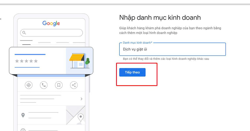 Chọn danh mục kinh doanh chính xác nhất